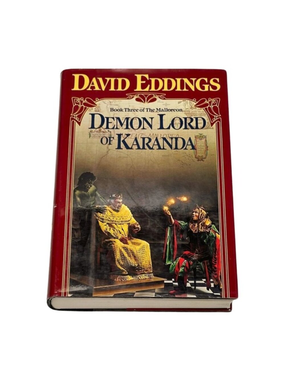 Demon Lord of Karanda David Eddings  Book HC DJ‎ First Edition 1988